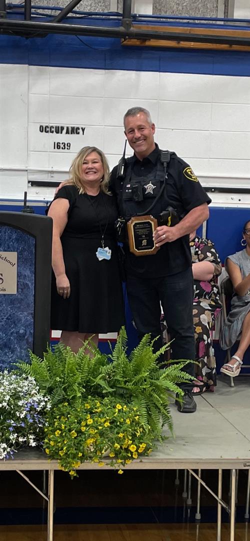 Principal Zugel and SRO Kuta